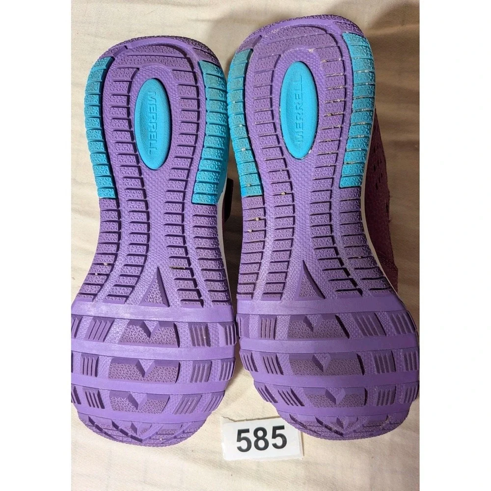 Merrell MK165808 Purple/Pink/Blue Unisex Kids 3.5M Hook & Loop Sneaker